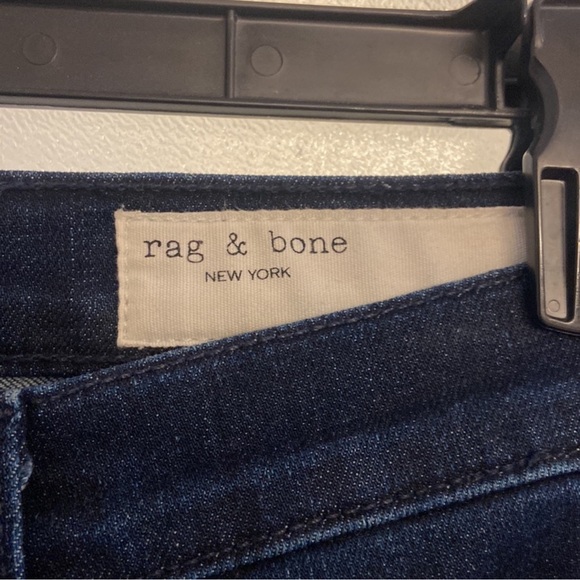 rag & bone Women's Blue and Red Skinny Jeans - Picture 4 of 8